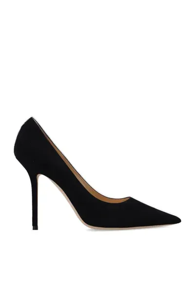 Jimmy Choo Love Stiletto Pumps In Black