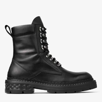 Jimmy Choo Marlow Combat Boot In Black