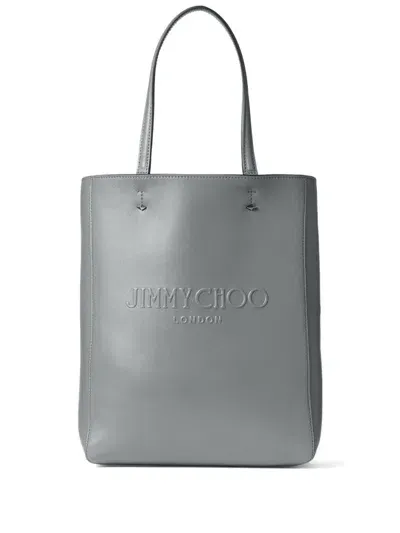 Jimmy Choo Medium Lenny Tote Bag In Grey