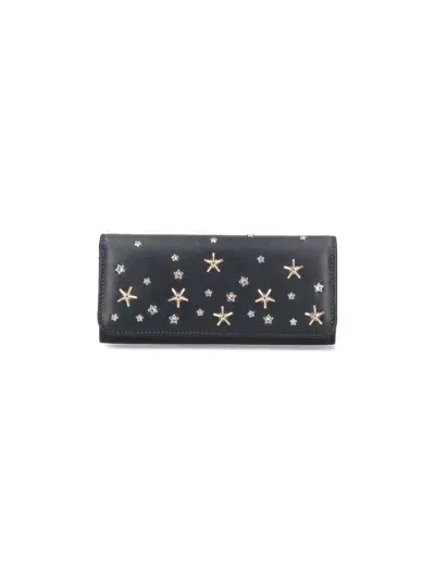 Jimmy Choo "nino" Wallet In Black  