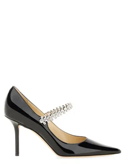 Jimmy Choo Bing 85 Pumps In Patent Leather In Black