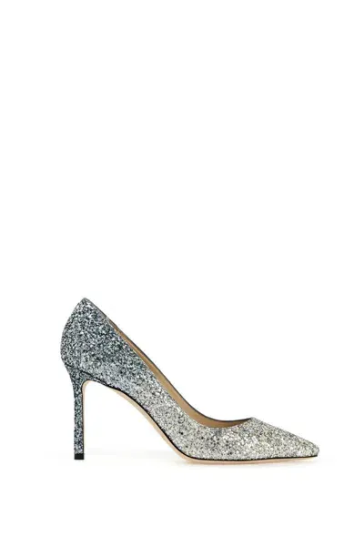 Jimmy Choo Romy 85 Pumps In Silver