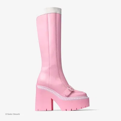 Jimmy Choo Sailor Chibi Moon Boot 120 In Chibi Moon Pink