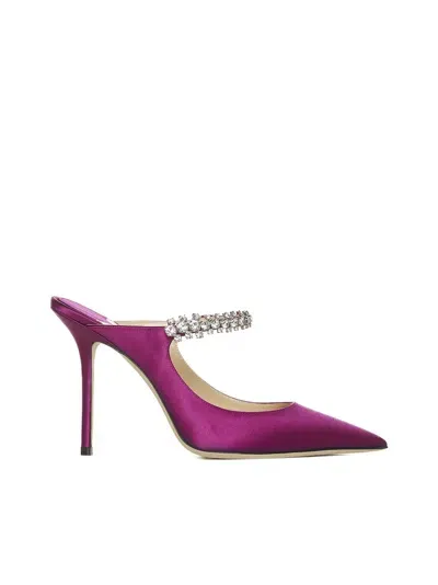 Jimmy Choo Sandals In Boysenberry