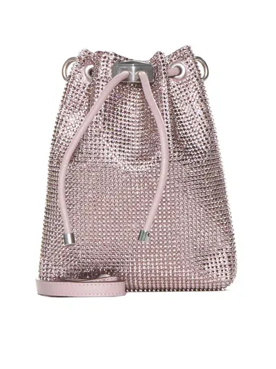 Jimmy Choo Shoulder Bag In Roseantique Silver