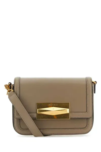 Jimmy Choo Shoulder Bags In Grey