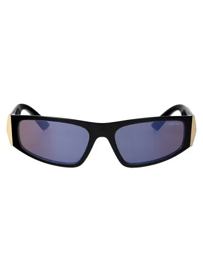 Jimmy Choo Sunglasses In Black