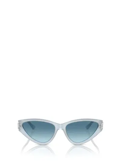 Jimmy Choo Sunglasses In Opal Azure