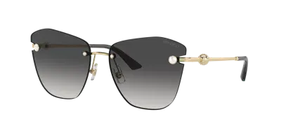 Jimmy Choo Woman Sunglass Jc4004hb In Gradient Grey