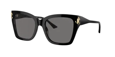 Jimmy Choo Woman Sunglass Jc5012 In Polarized Dark Grey