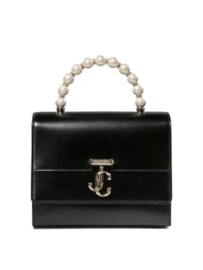 Jimmy Choo Women's "avenue" Handbag In Black