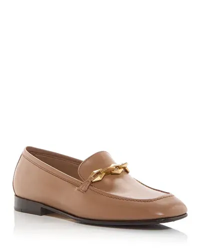 Jimmy Choo Women's Diamond Tilda Loafers In Biscuit