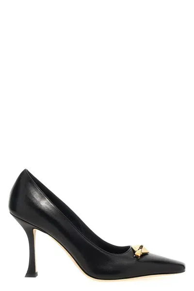 Jimmy Choo Ryker 90mm Leather Pumps In Black