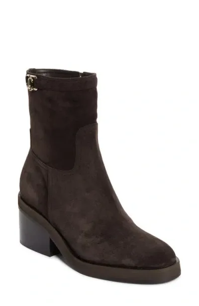 Jimmy Choo Yasmin Bootie In Coffee