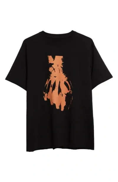 Jkeefer Print 2 Organic Cotton Graphic T-shirt In Black Print 2