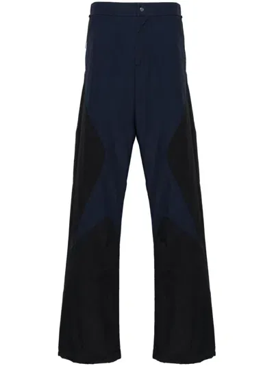 J.lal Colour-block Track Pants In Black