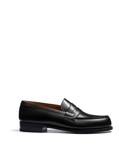 Jm Weston 180 Loafer In Black