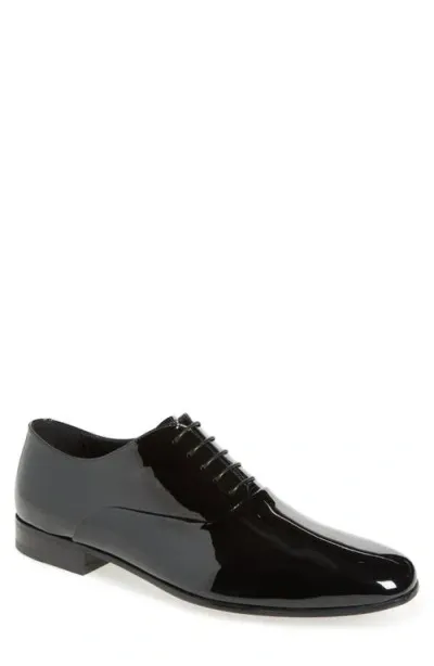 Jm Weston Albi Patent Oxford In Black