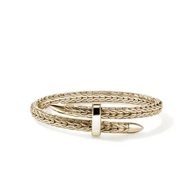 John Hardy Spear Flex Cuff Bracelet In Gold