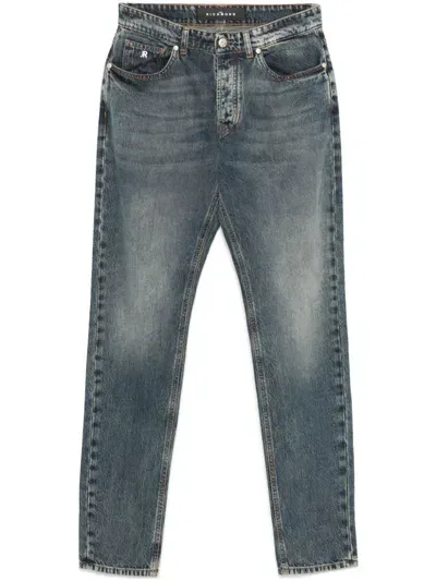 John Richmond Jeans Mit Logo-print In Blue