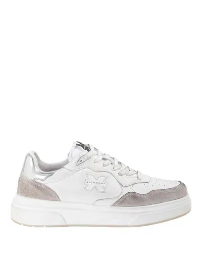 John Richmond Side Logo Sneakers In Blanco