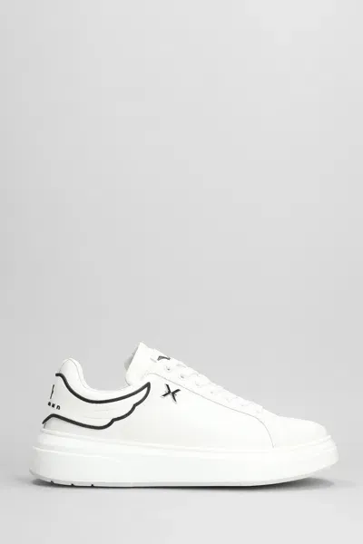 John Richmond Sneakers In White Leather