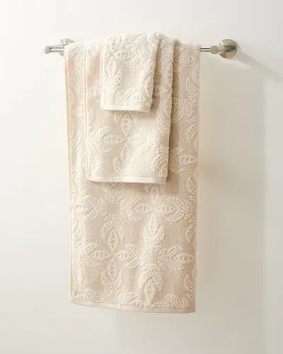 John Robshaw Dasati Hand Towel In Linen