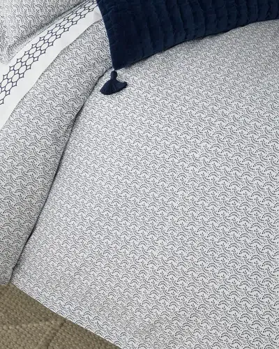 John Robshaw Ramra Indigo 400 Thread Count King Duvet