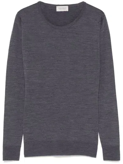 John Smedley Geranium Sweater In Grey