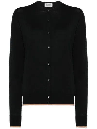 John Smedley Raina Cardigan In Black