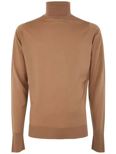 John Smedley Shirt Clothing In Brown