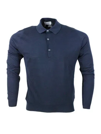 John Smedley T-shirts And Polos Blue