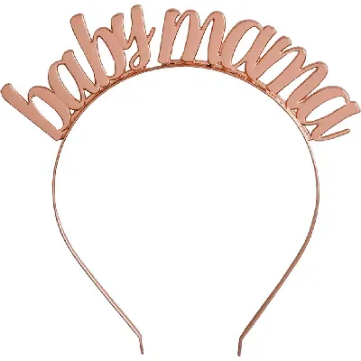 Jollity & Co Milestone Events Metal Headbands In Pink