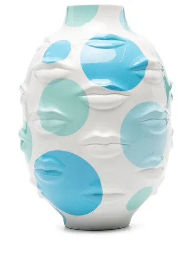 Jonathan Adler White L'pop Gala Porcelain Vase