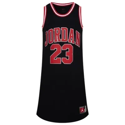 Jordan Girls   23 Jersey Dress In Red/black