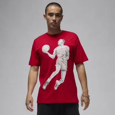 Jordan Kids' Men's  T-shirt In Red