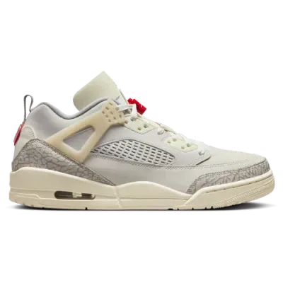 Jordan Mens  Spizike Low In White/red/grey