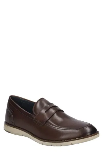 Josef Seibel Tyler 10 Penny Loafer In Cognac