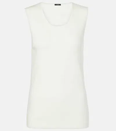 Joseph Silk-blend Tank Top In White