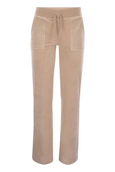 Juicy Couture Cotton Velvet Trousers