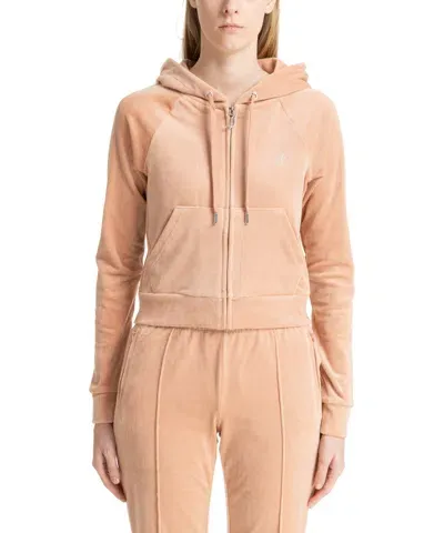 Juicy Couture Madison Hoodie In Pink