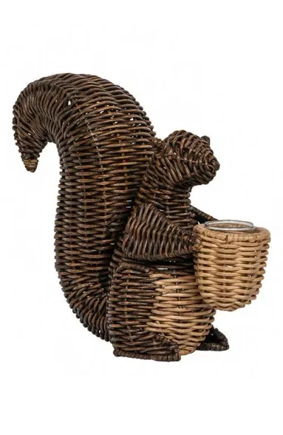 Juliska Devon Will Squirrel Vase In Willow