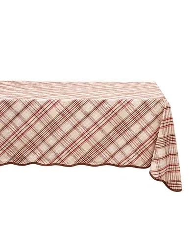 Juliska Harvest Tartan 60 X 120 Tablecloth In Multi