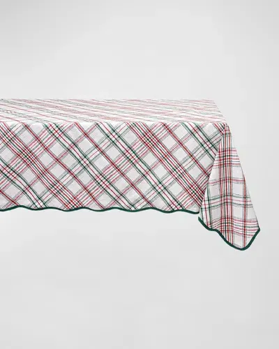 Juliska Merry Tartan Tablecloth, 60" X 120"