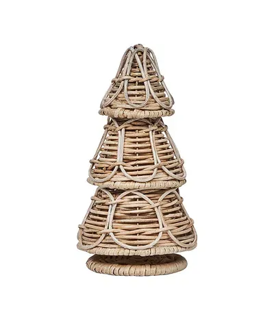 Juliska Provence Rattan Whitewash 10-inch Tree In Natural