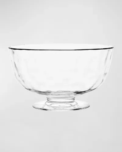 Juliska Puro Footed Bowl, 10" In Clear