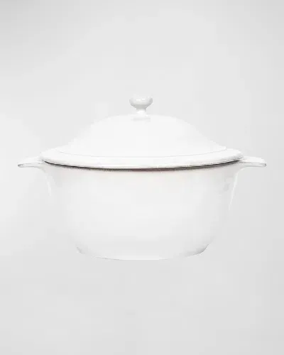 Juliska Puro Whitewash Mini Cocotte With Lid