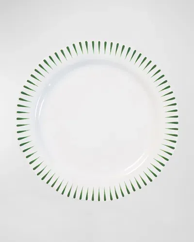 Juliska Sitio Stripe Dinner Plate, Basil