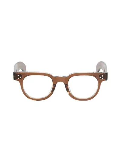 Julius Tart Optical Fdr Glasses In Brown