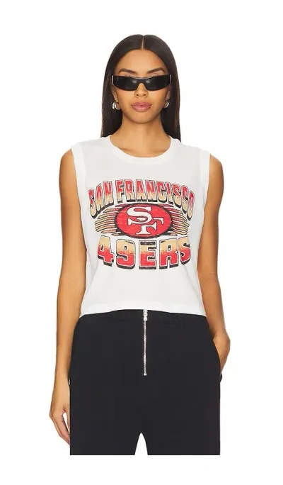 Junk Food 49ers Tank In 화이트